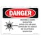 Signmission OSHA, Invisible Laser Radiation Avoid Eye Exposure, 10in X 7in Rigid Plastic, OS-DS-P-710-L-1668 OS-DS-P-710-L-1668 - alternate 1